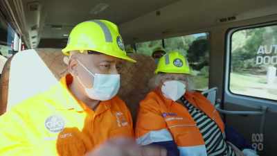 It might be due for a refurbish.
(LAUGHS) - Miriam Margolyes: Australia Unmasked