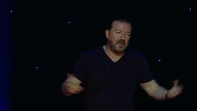 It might have been something like alopecia - Ricky Gervais: Humanity