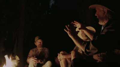 It was moving down. We lost it behind
the trees and it went over there. - Missing 411: The Hunted
