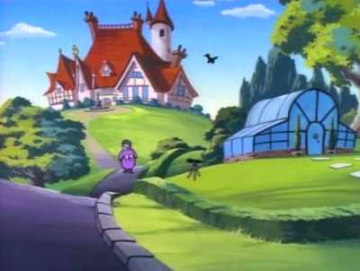 It must be about halftime
at The Great Games, - DuckTales