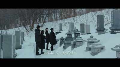 It must be difficult for her
to come all the way here. - Moonlit Winter