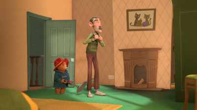 -It must be here.
-Oh! The wardrobe! - The Adventures of Paddington