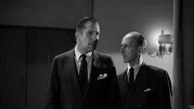 It must be in here somewhere.
Let's look down the other aisle. - The Tingler