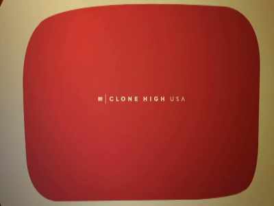 It must be raining
because robots can’t cry. - Clone High