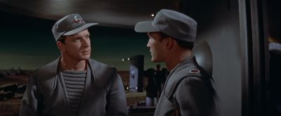 It must have been renewing its molecular structure - Forbidden Planet