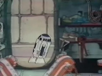 It must have come from the talisman - The Star Wars Holiday Special
