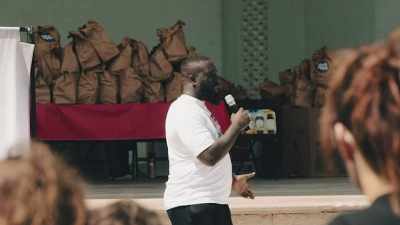 It was my first time ever,
like, speaking-- - Trials To Triumph: The Documentary