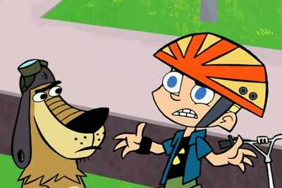 It was my sisters' fault.
They made me-- - Johnny Test