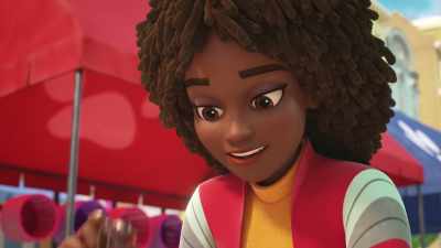 It never opened. It must need
a key, but we never had one. - LEGO Friends: Girls on a Mission