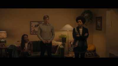 It was nice to meet you!
[door slams] - The Other Black Girl