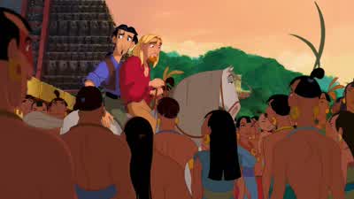 Sighs Well it was nice working with you partnerTulio I just want you to knowI'm sorry about that girl in BarcelonaSo You You f Man Behold - The Road to El Dorado