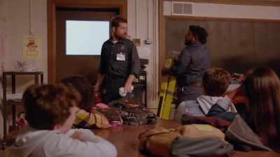 It is not clean. Yeah. Once, I saw it - Detention Adventure
