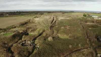 It had numerous machine gun
positions, it had mine fields, - Secret Nazi Ruins
