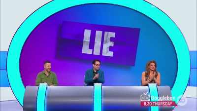 It was obviously a lie.
(CHIMING) - Would I Lie to You?