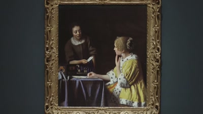 It offered an opportunity
to reflect on social structures - Vermeer: The Greatest Exhibition
