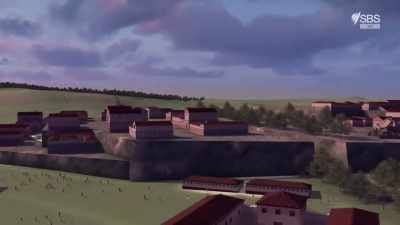It was on this basis of right angles
that Lyon was laid out - Roman Megastructures