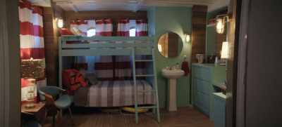It is one of our
more... authentic rooms. - The Big Door Prize