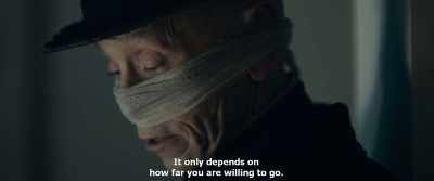 It only depends on
how far you are willing to go. - Gogol. Viy