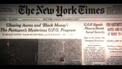 It was only in 2017
when The New York Times - Beyond: UFOS and the Unknown