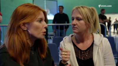 It only takes one rogue punch - Stacey Dooley Sleeps Over