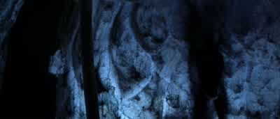 It opens up into a cave down here. - Deep Impact
