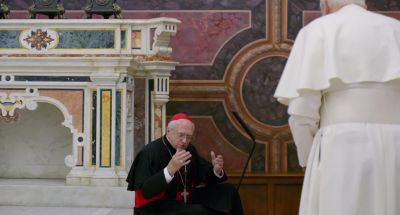 It is our weakness that calls forth the grace of God - The Two Popes