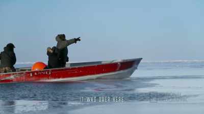 It was over here.
Right on the other side in... - Life Below Zero: First Alaskans