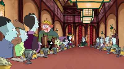 -It is over. This is war! Again.
-[Bean grunts] - Disenchantment