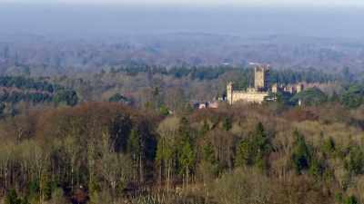 It overlooks Highclere, - Tutankhamun: Secrets of the Tomb