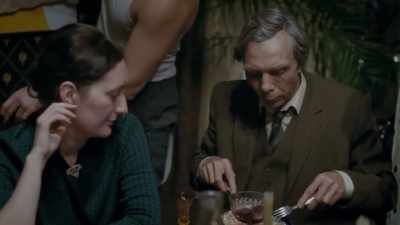 It was painted on the arse, and it's reflected on this sheet. - DAU. Degeneration