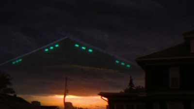 It peaked an interest
in me as to like, - On the Trail of UFOs: Dark Sky