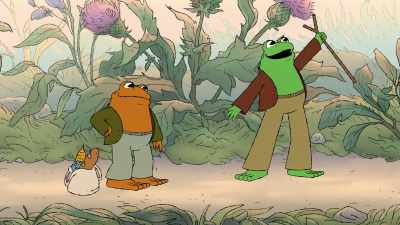 It is perfect for walking,
poking, scratching. - Frog and Toad