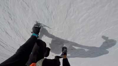 It was perfect. We had climbed
400 metres, and quickly. - Kilian Jornet, Path to Everest