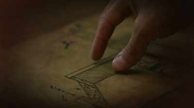 It is possible that it
was this type of map - Lost Gold of World War II