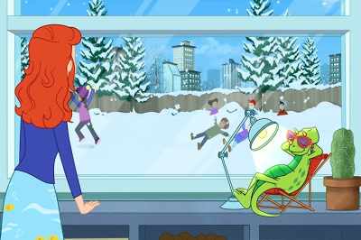 -It was pretty amazing.
-Bustin' out those slick fish moves. - The Magic School Bus Rides Again