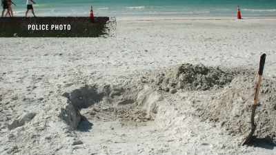 It was quite a big task
of searching - Buried In The Backyard