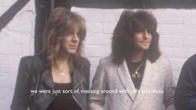 It was Randy's riff for "Crazy Train" - Randy Rhoads: Reflections of a Guitar Icon