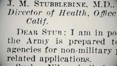 It read: "Dear Stub: I am in possession - The Minds of Men