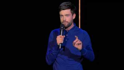 It read like this: - Jack Whitehall: I'm Only Joking