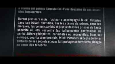 It reads, "For several months,
the author, that is Stéphane, - Killer Lies: Chasing A True Crime Con Man