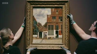 It really comes alive now.
- Yes. - Close to Vermeer