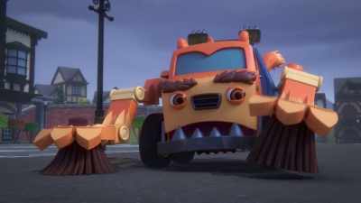 It was really cool
that Bolts did all that, - Mighty Monsterwheelies