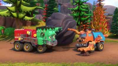 It really does move faster
when we work together. - Mighty Monsterwheelies
