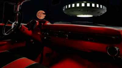 It reminded Barney
of a huge pancake. - Alien Chronicles: Top UFO Encounters