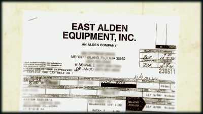 It was rented with a check
from Donal O'Sullivan, - Buried In The Backyard