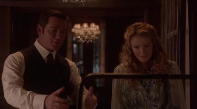 It replicates the motion of
bouncing him on one's knee. - Murdoch Mysteries