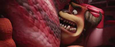 -It'’s in my mouth!
-Ugh! - Rumble