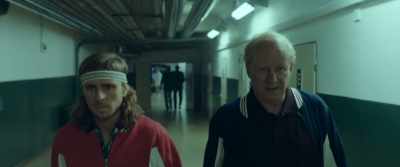It’s simple. He has a strong serve,
but that's it. - Borg vs McEnroe