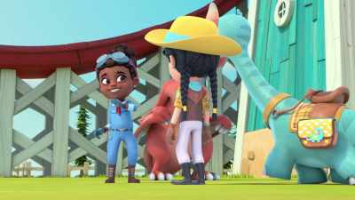 It’s time to take
this chase to the sky! - Dino Ranch