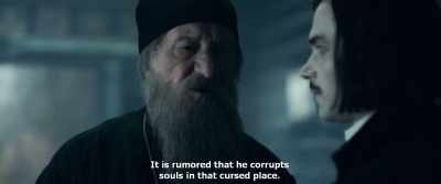 It is rumored that he corrupts
souls in that cursed place. - Gogol. Viy